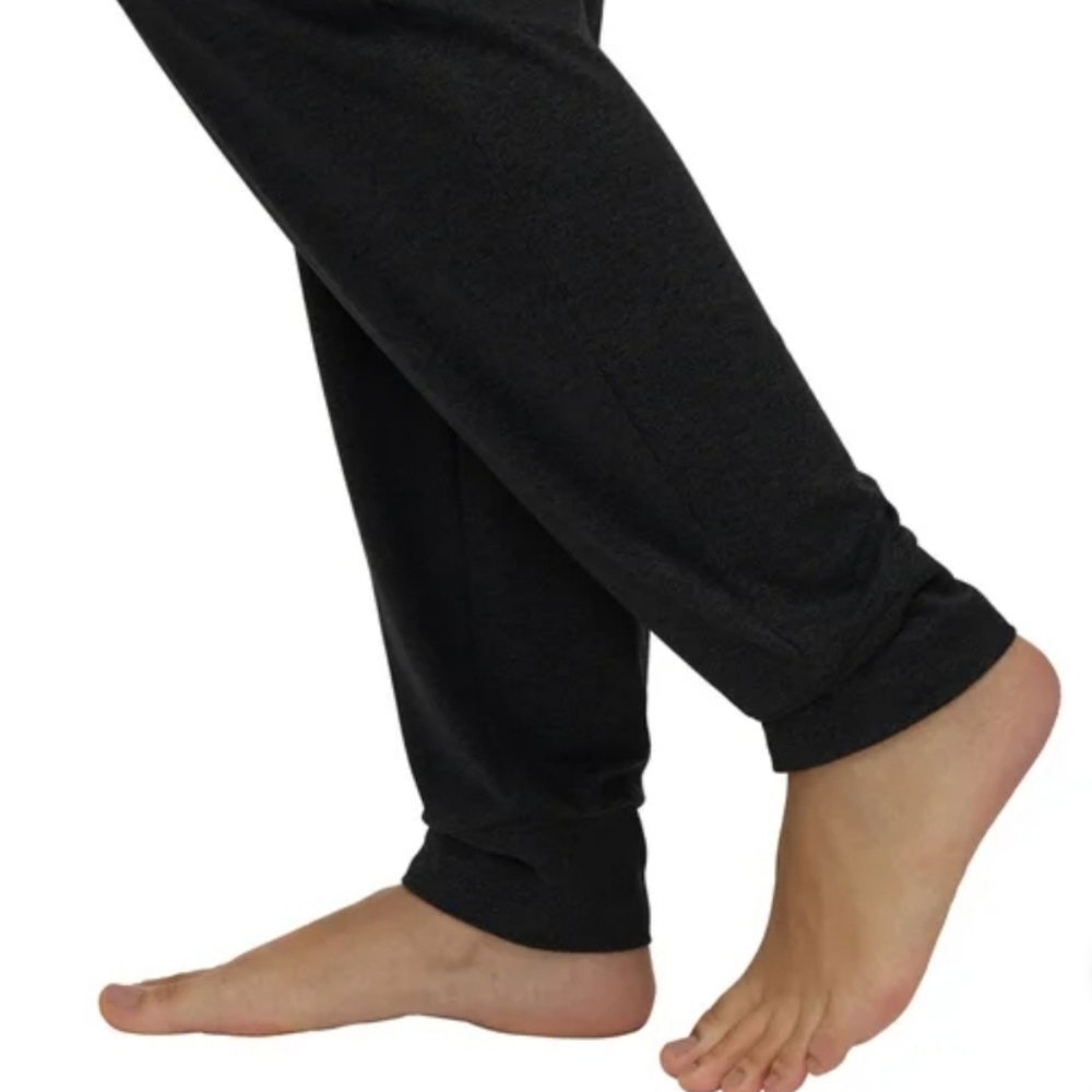 Frank & Oak Black Cargo Joggers Lounge Pants NWOT Soft Minimalist S M - Picture 5 of 5
